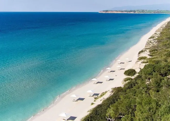 Sani Suave With Pool 别墅 撒尼海滩